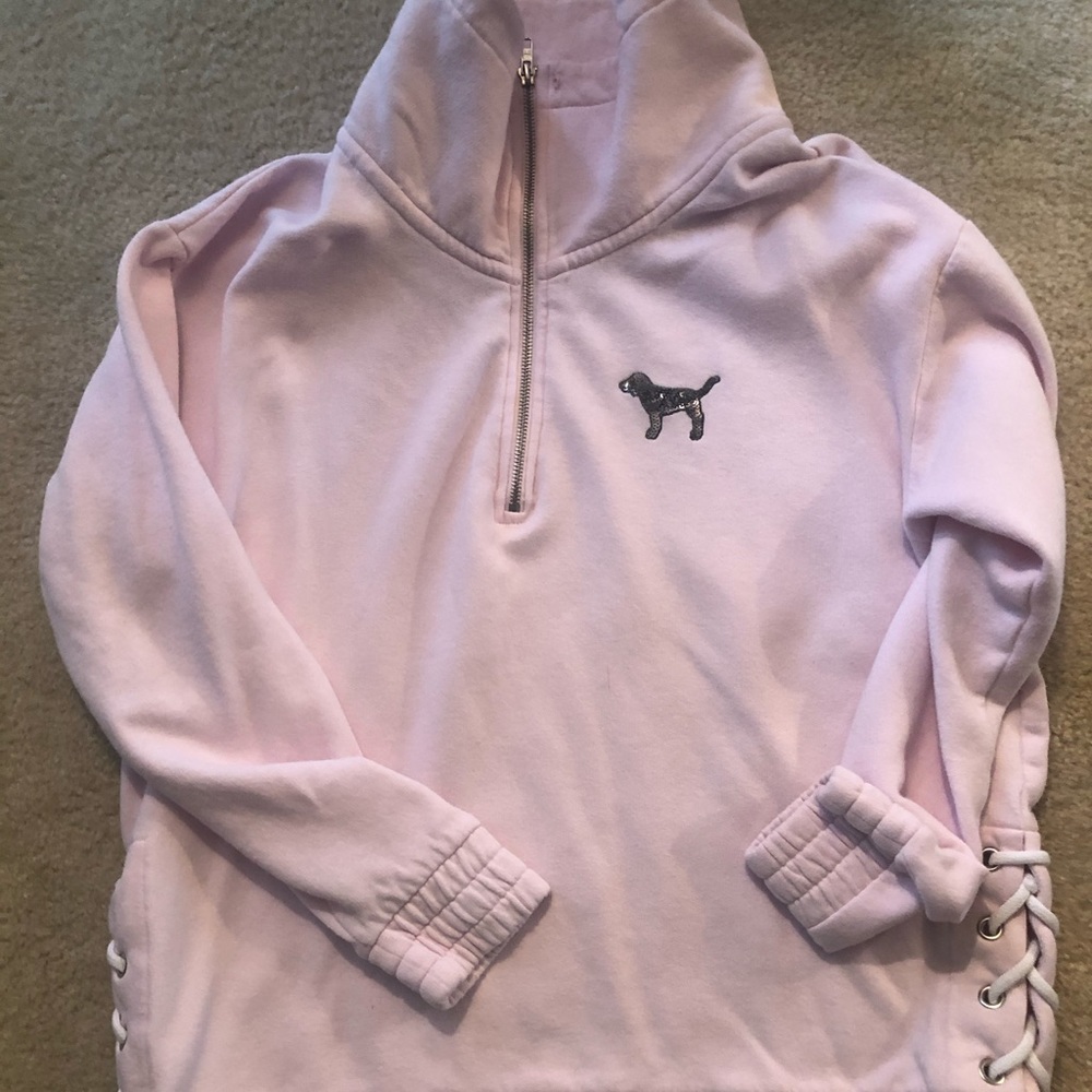PINK Front and Back BLING Sweatshirt